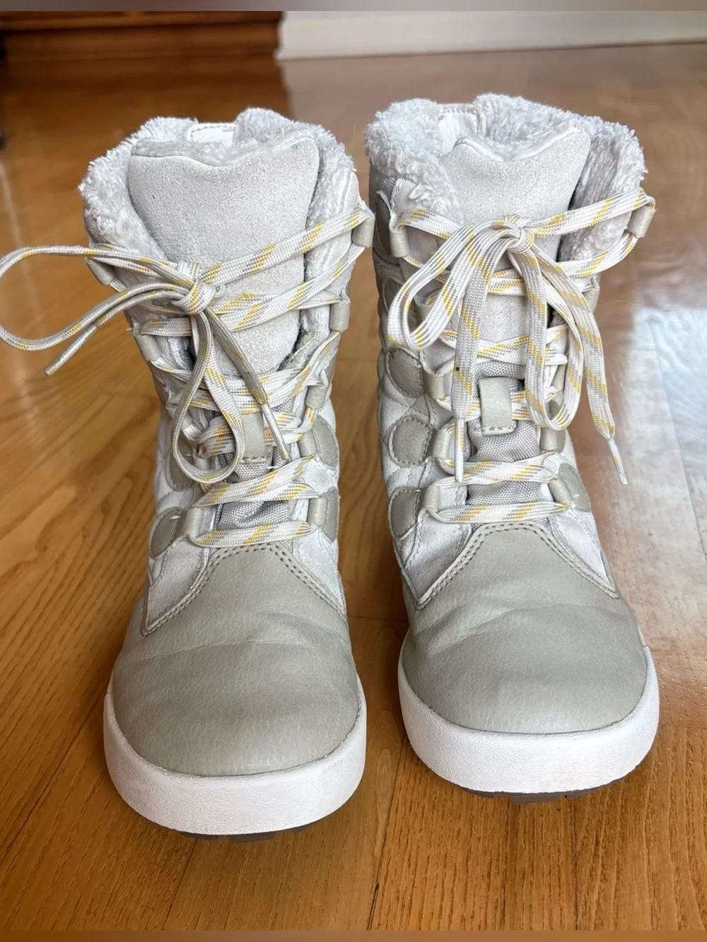 Merrell Kids Heidi Waterproof Winter Snow Boots Gray Navy Size 12